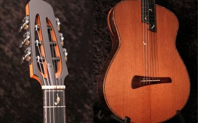 Redwood & Rosewood Nylon String Guitar